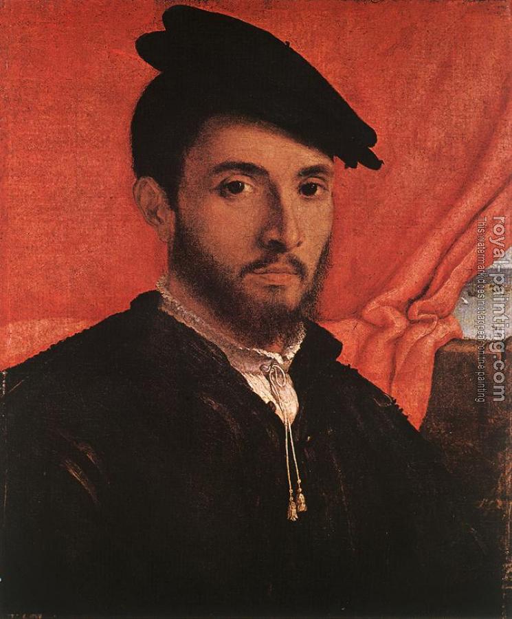Lorenzo Lotto : Portrait of a Young Man